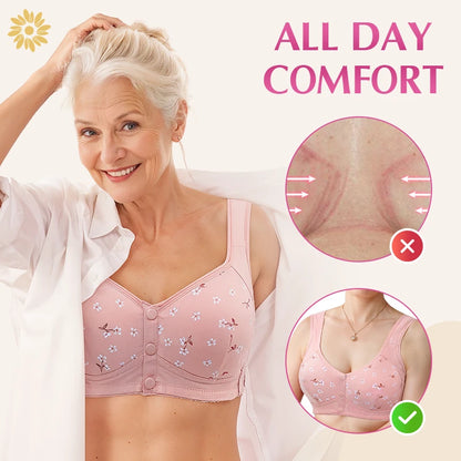 Daisy Bra - LAST DAY SALE 80% OFF - Comfortable & Convenient Front Button Bra