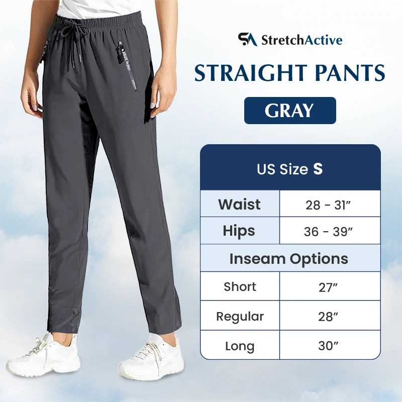 StretchActive - Women's Ultra Stretch Breathable Casual Pants