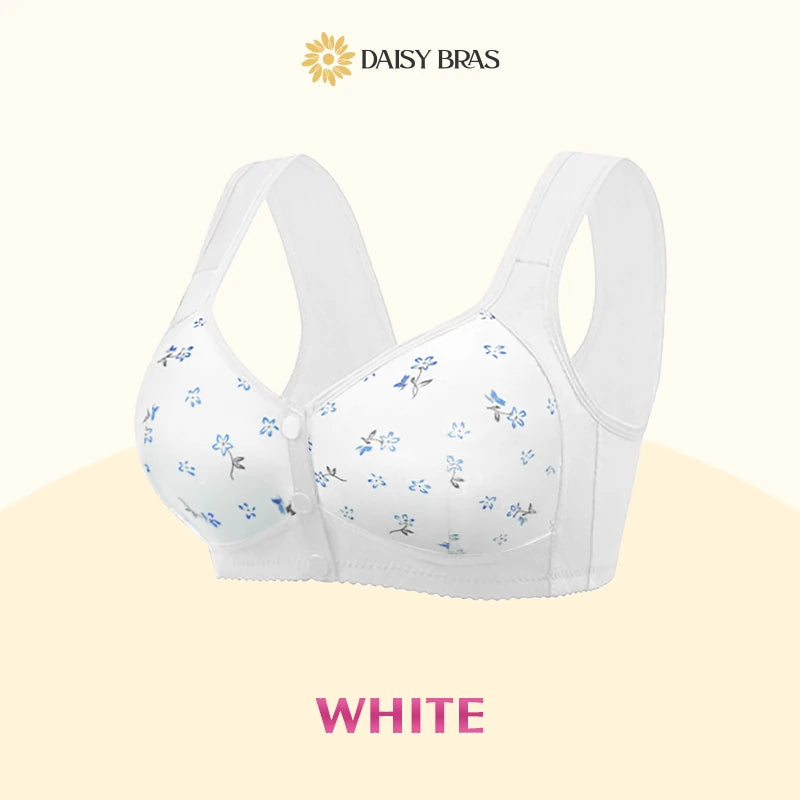 Daisy Bra - LAST DAY SALE 80% OFF - Comfortable & Convenient Front Button Bra