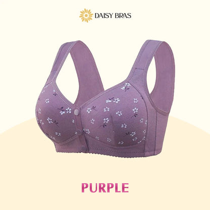 Daisy Bra - LAST DAY SALE 80% OFF - Comfortable & Convenient Front Button Bra