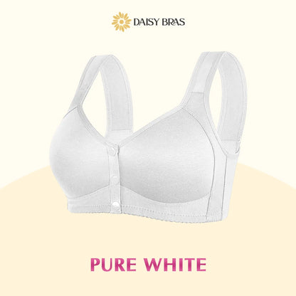 Daisy Bra - LAST DAY SALE 80% OFF - Comfortable & Convenient Front Button Bra