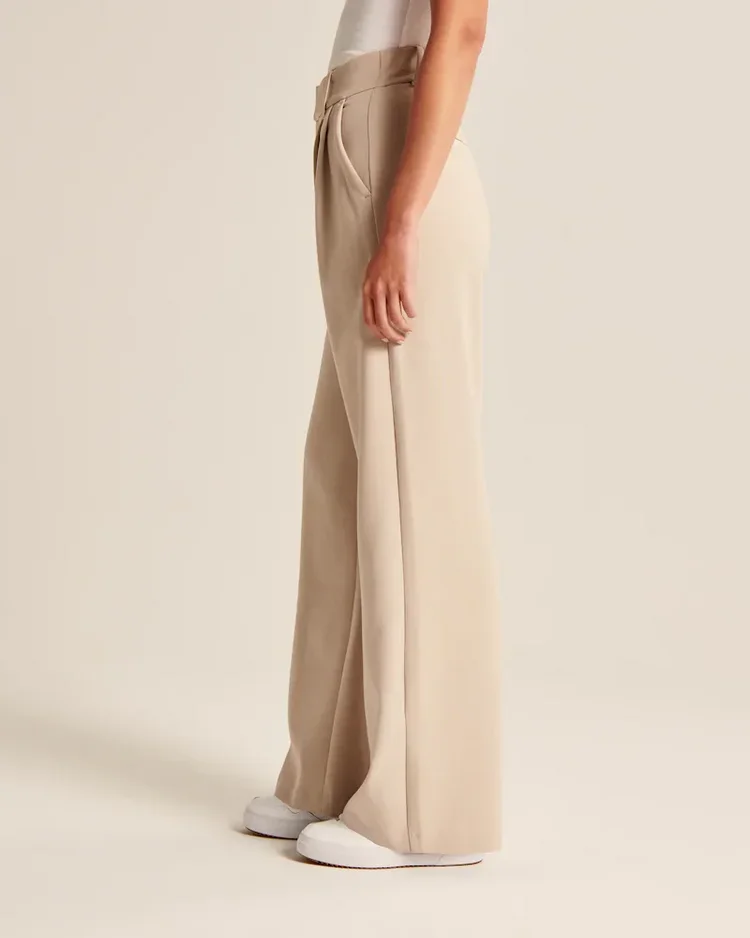 🔥Last Day 49%OFF - HIGH WAIST TAILORED WIDE LEG PANTS