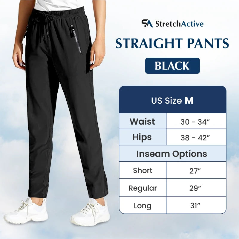 StretchActive - Women's Ultra Stretch Breathable Casual Pants