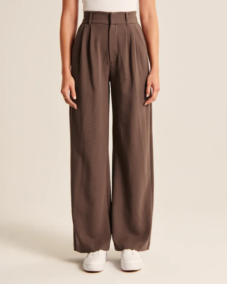 🔥Last Day 49%OFF - HIGH WAIST TAILORED WIDE LEG PANTS