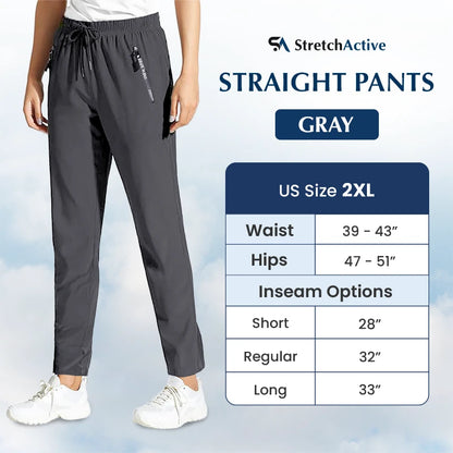 StretchActive - Women's Ultra Stretch Breathable Casual Pants