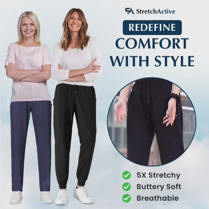 StretchActive - Women's Ultra Stretch Breathable Casual Pants